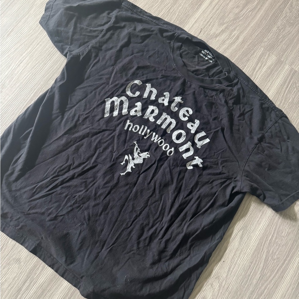 Chateau Marmont Hollywood vintage Black T-Shirt